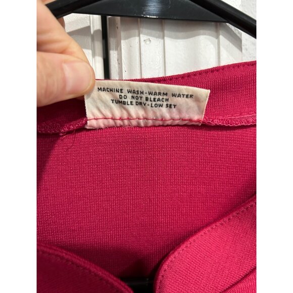 Alfred Dunner Womens Button-Front 3/4 Sleeve Jacket Size 20 Red - Picture 6 of 8